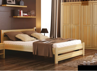 Schlafzimmer Set Komplett 5tlg. Bett Echte Nachttische Massive Holz Möbel Neu